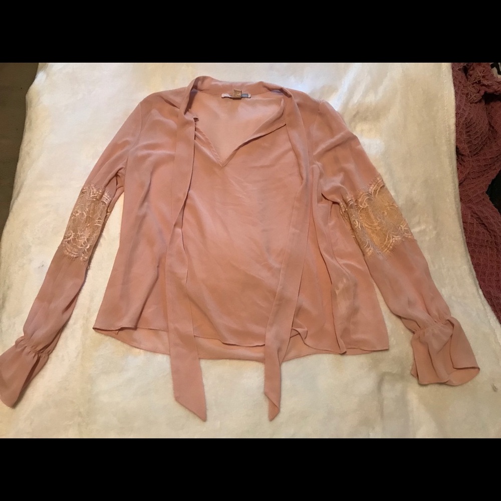 Forever 21 Blush Blouse